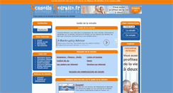 Desktop Screenshot of conseils-retraite.fr