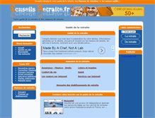 Tablet Screenshot of conseils-retraite.fr